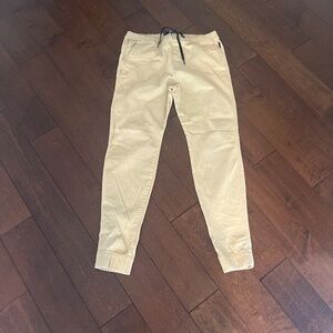 Hollister skinny khaki jogger large tall